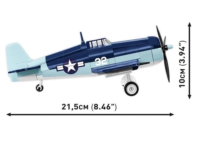 Set de construcție Grumman F6F Hellcat cu 235 de piese