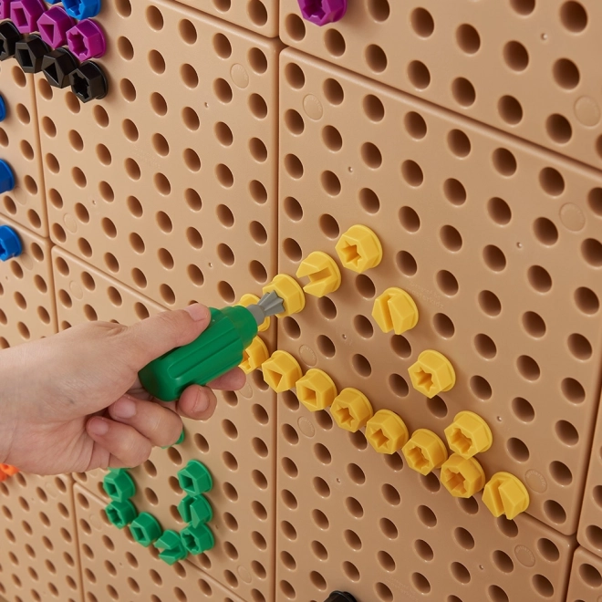 Șuruburi colorate Masterkidz pentru tablă creativă STEM