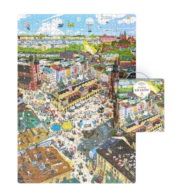 Puzzle Miasto Cracovia 1000 piese