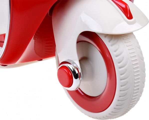 Scuter electric clasic pentru copii portocaliu – Roșu