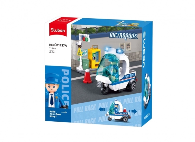 Sluban Metropolis Poliția pe trike