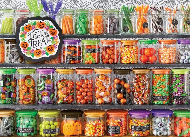 Puzzle tematic COBBLE HILL Halloween: Trick or Treat 1000 piese