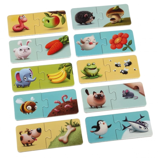 Puzzlika My Food - Puzzle Educative 20 Piese