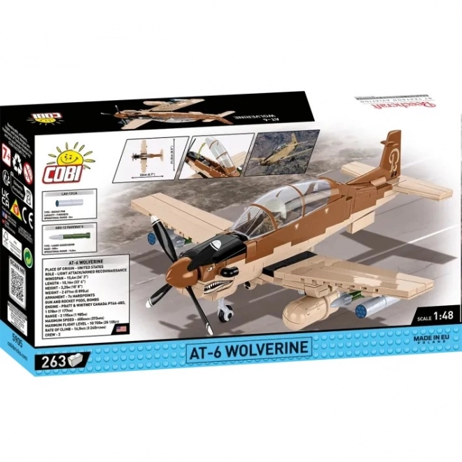 Set de asamblare avion AT-6 Wolverine