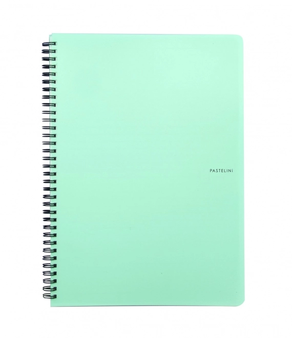 Bloc notes spirală dublă A4 Pastelini verde