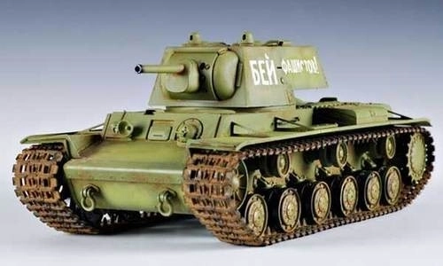 Model de tanc rusesc KV-1 model 1941