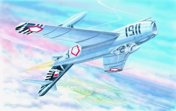 model avion MIG 17 F/lim 6 bio