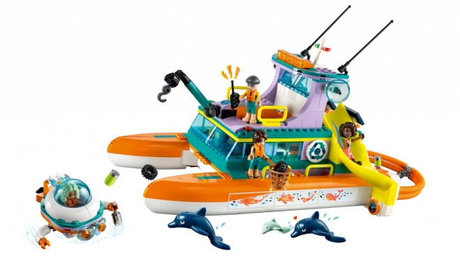 Barca de salvare maritimă LEGO Friends