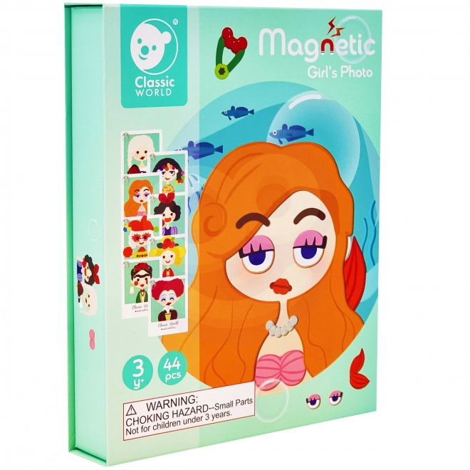 Puzzle magnetică prințese Classic World