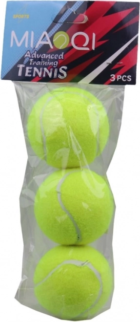 Mingi de tenis în săculeț practic 3 buc