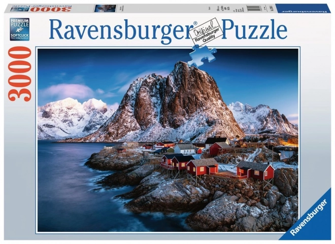 puzzle Hamnoy Lofoty 3000 piese Ravensburger