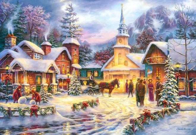 Puzzle 1500 piese Iarnă