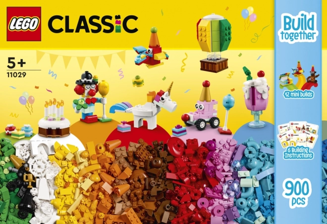 Set creativ LEGO Classic pentru petrecere