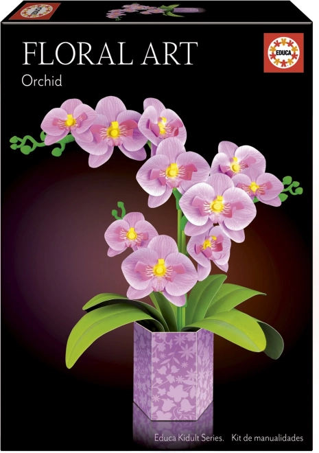Puzzle 3D Educa - orhidee