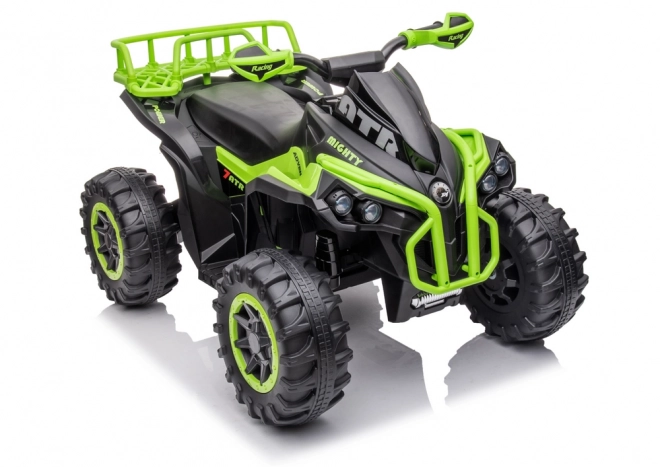 Quad cu baterie verde
