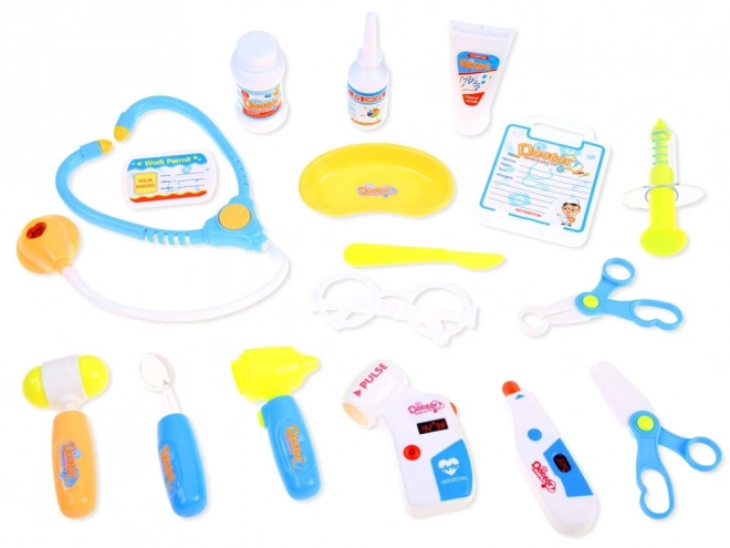 Set doctor cu cărucior pentru copii – Roșu