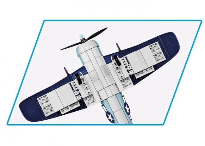 Set de construcție Grumman F6F Hellcat cu 235 de piese