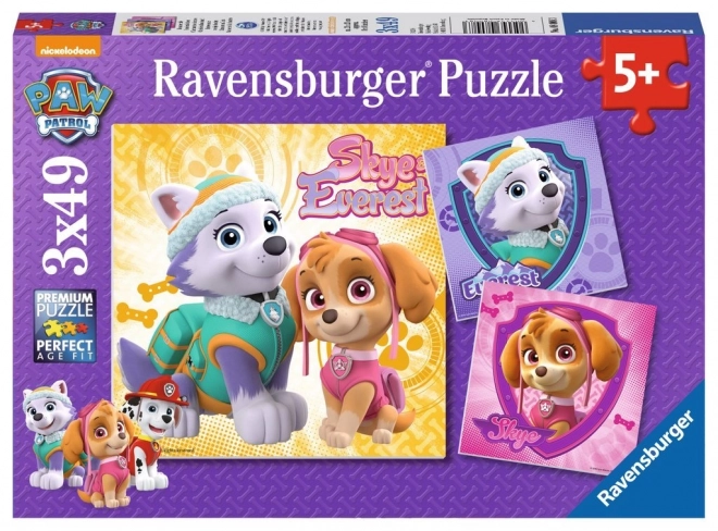 Puzzle Paw Patrol Ravensburger 3 in 1