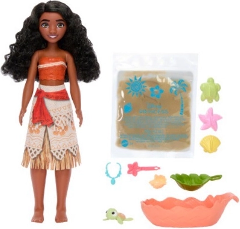 Disney Prințesa Vaiana Păpușa cu Prieteni Oceanici