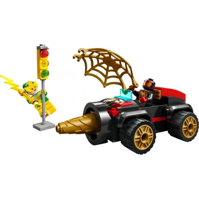 lego vehicul cu burghiu Spidey și prieteni supereroi