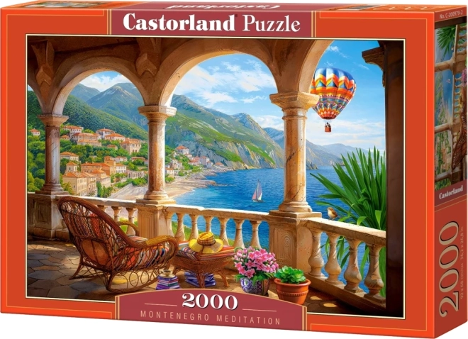 Puzzle Meditație în Muntenegru 2000 piese