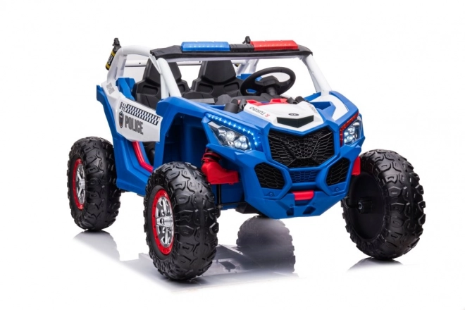 Mașinuță de poliție pentru copii cu acumulator 4x4 Buggy XB-2118