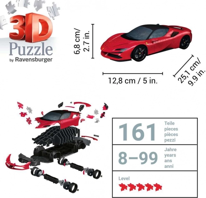 Puzzle 3D Ferrari SF 90 Stradale