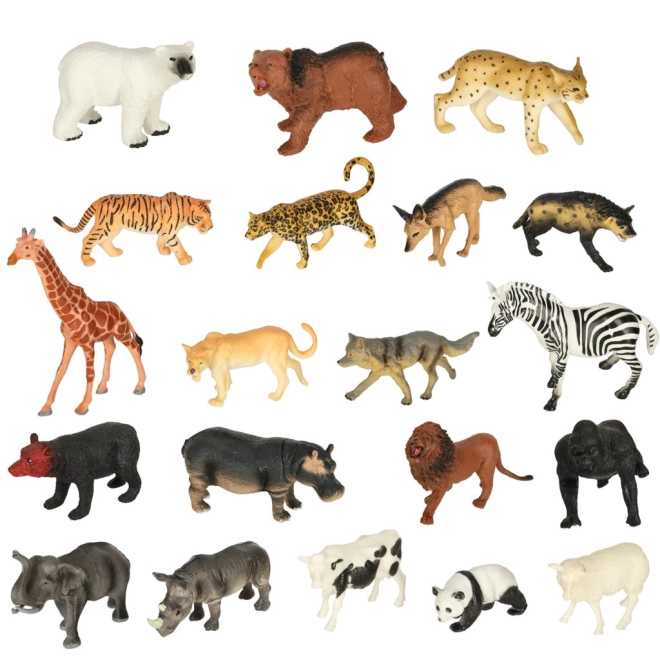 Set figurine animale zoo