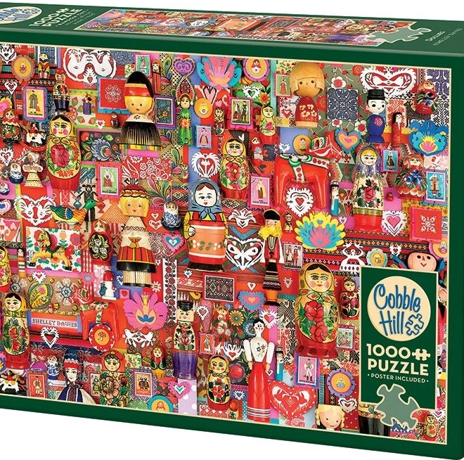 Puzzle Păpuși 1000 Piese de la Cobble Hill