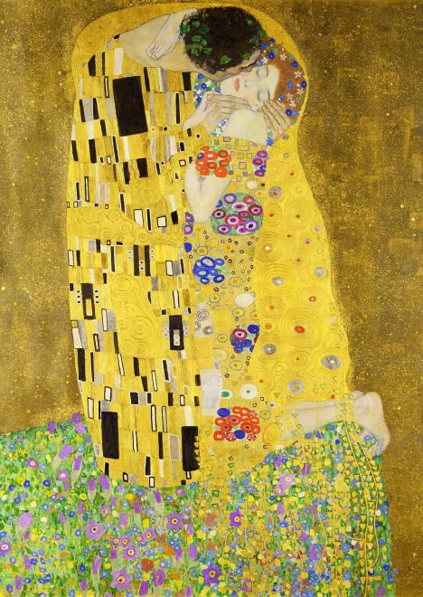 Puzzle Gustav Klimt: Sărutul 1000 Piese