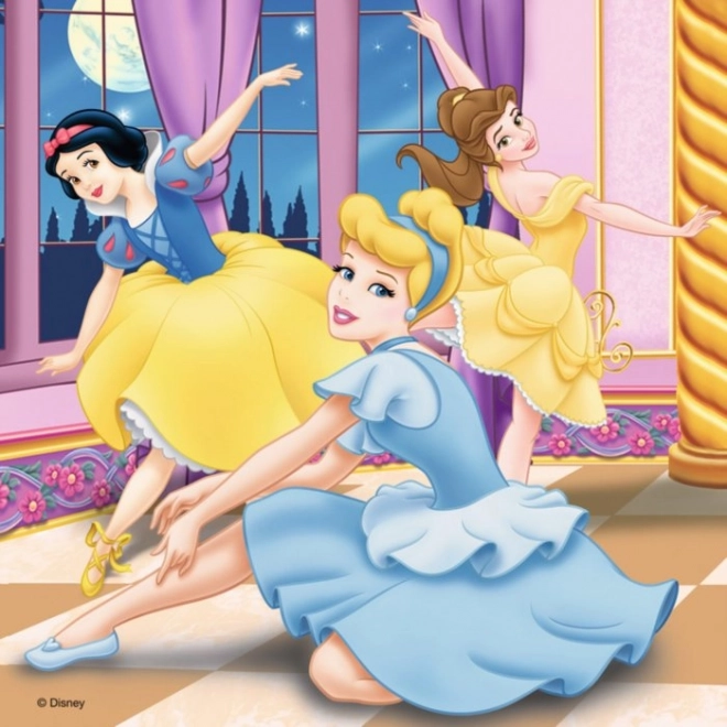 Puzzle Prințese Disney Sny 3x49 piese Ravensburger