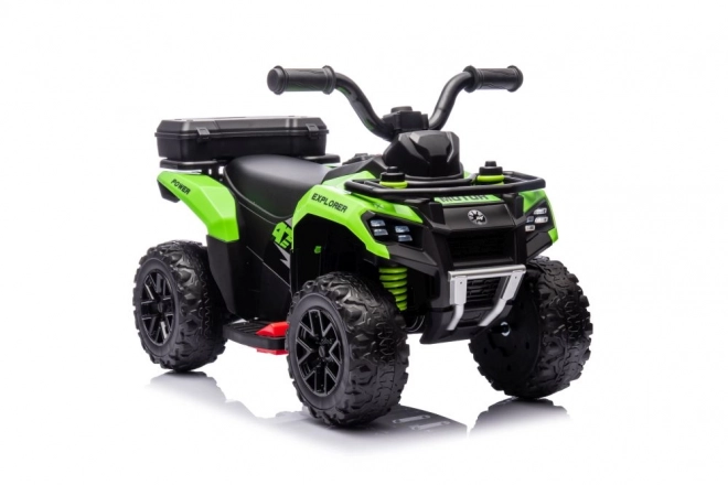 ATV pentru copii cu baterie verde