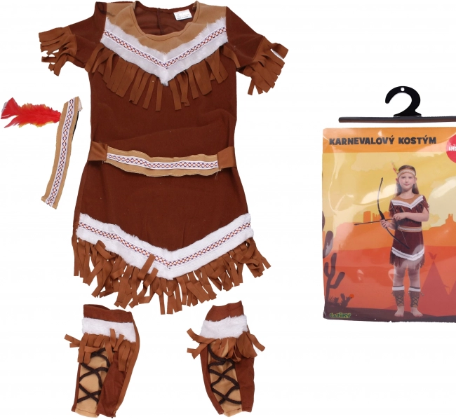 Costum de carnaval Indianca pentru copii