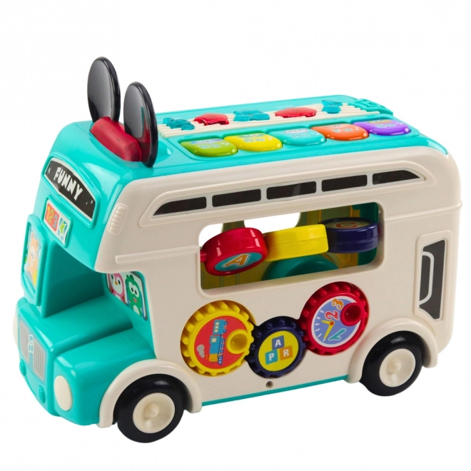 Autobuz interactiv educativ turcoaz