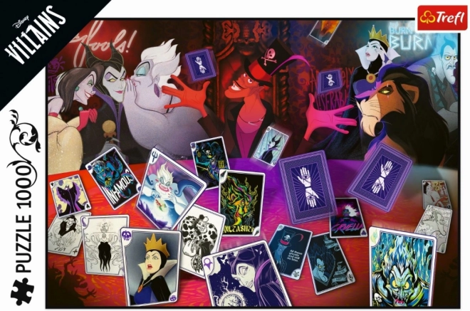 Puzzle 1000 piese Disney Villains Dobra Passa