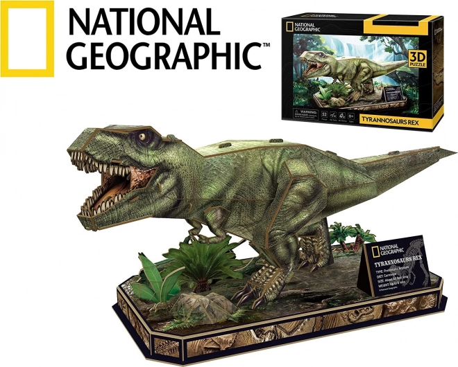 Puzzle 3D National Geographic - T-Rex