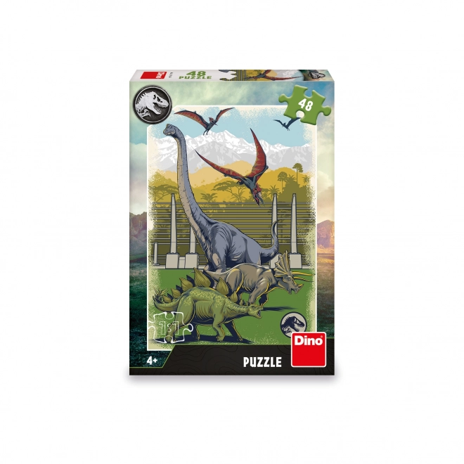 Puzzle Dino Jurassic World 48 piese