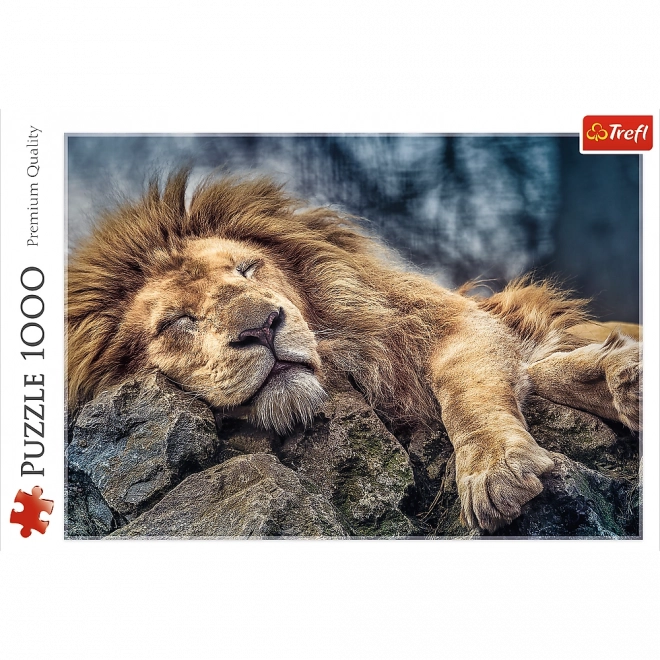 Puzzle Trefl leu adormit 1000 de piese