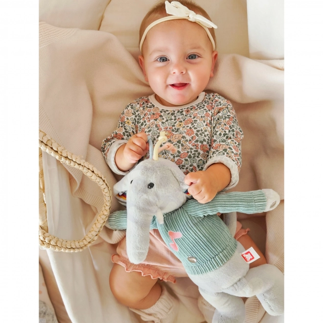 Elefant interactiv cu sunet și lumină WOOPIEBABY