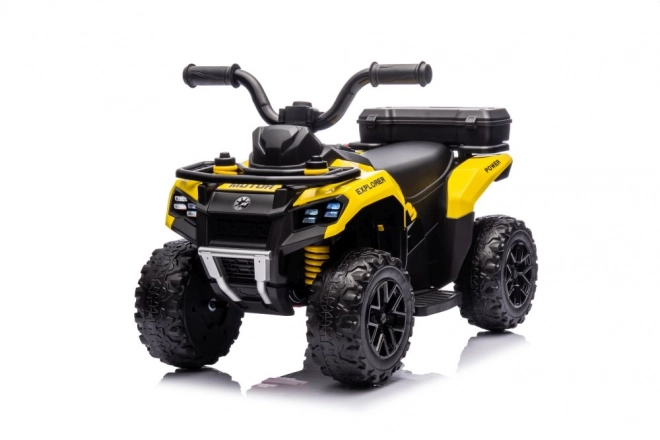ATV electric pentru copii galbenă