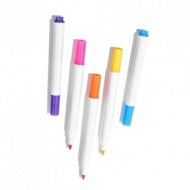 Set de markere acrilice în organizator 36 buc