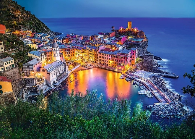 Puzzle Vernazza la amurg, Italia 2000 piese TREFL