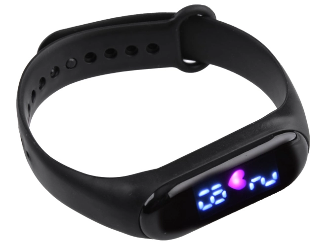 Ecran LED tactil pentru afișarea rapidă a orei