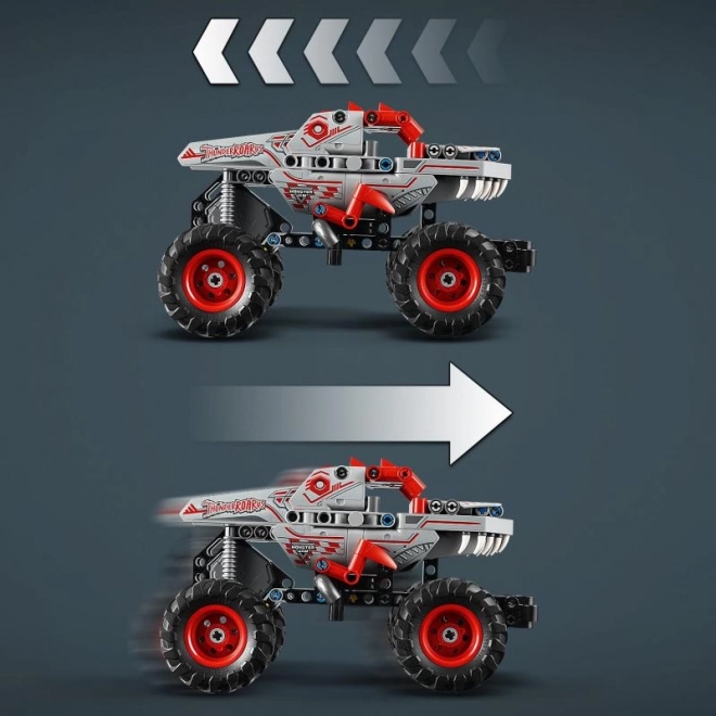 Lego Technic Monster Jam Thunderroarus cu mecanism pull-back