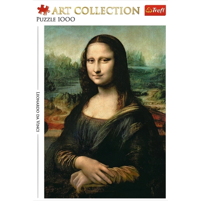 Puzzle Arta Colecție Mona Lisa 1000 Piese