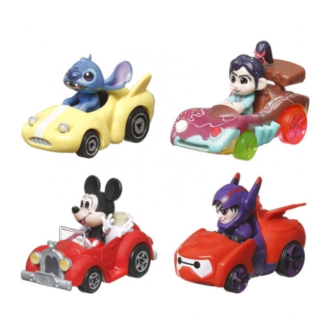 Set 4 mașinuțe Hot Wheels Racerverse pentru fani