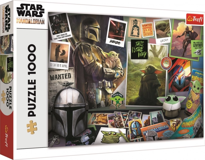 Puzzle TREFL The Mandalorian: Grogu 1000 piese