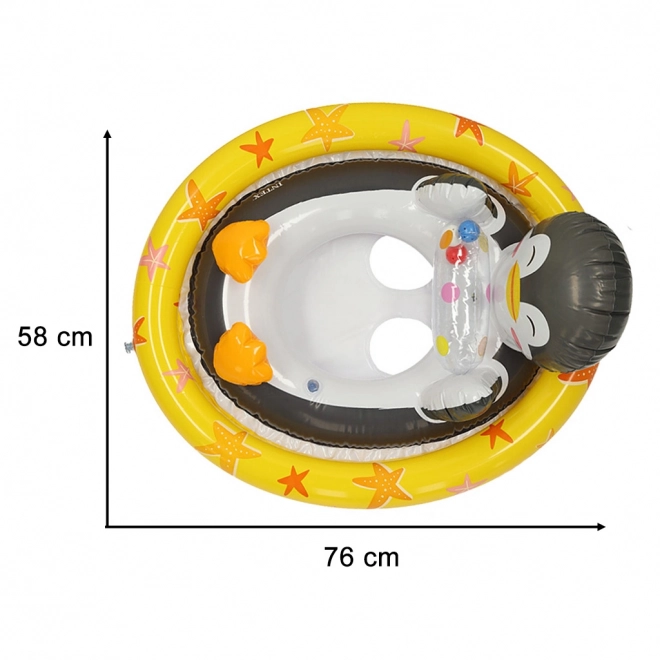 Colac de înot Sloth pentru copii Intex – pinguin