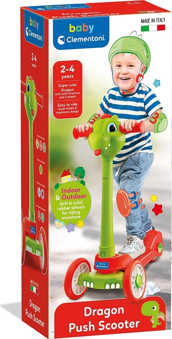 Design jucăuș de dragon care motivează la mișcare