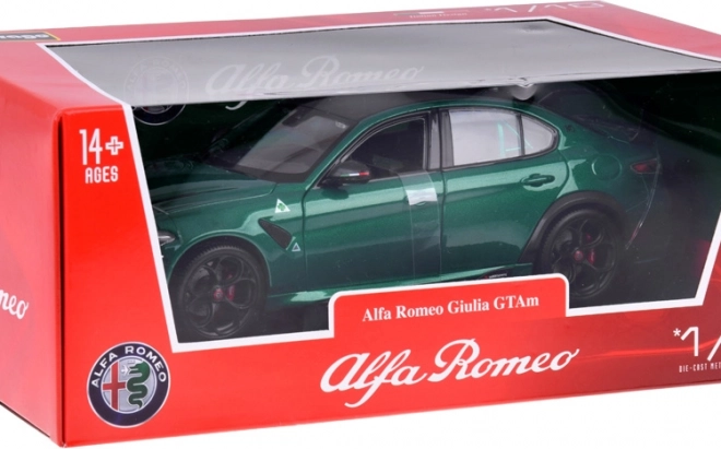 Alfa Romeo Giulia GTAm Quadrifoglio model auto 1:18